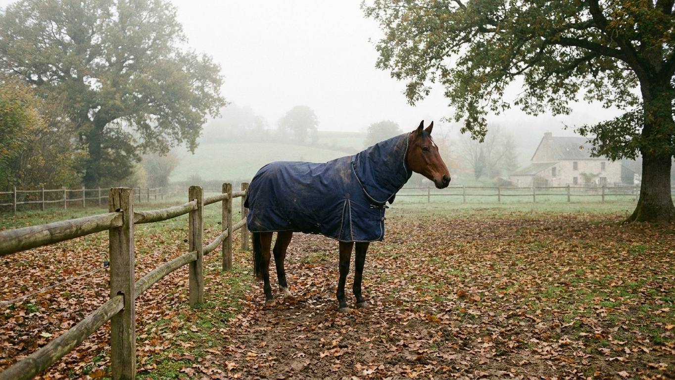 Couverture pour cheval : choisir selon l’usage et vérifier l’ajustement