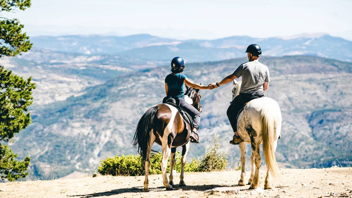 Trail riding