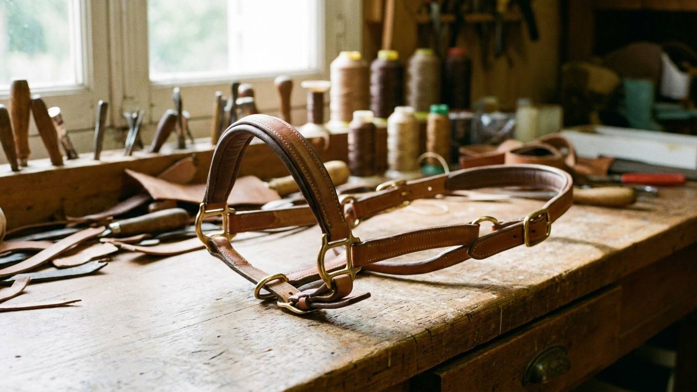 Licol en cuir : choisir la taille, les finitions et les options utiles