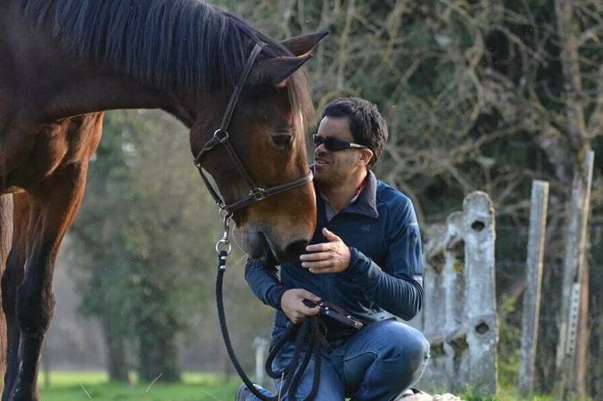Riding with a visual impairment